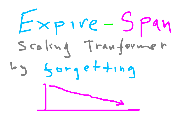 Expire-Span: Scaling Transformer by Forgetting
